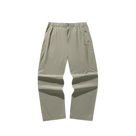 安踏自在裤丨冰丝弯刀裤男士新款潮流宽松阔腿休闲长裤152628507