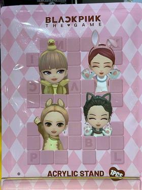BLACK PINK可爱睡衣系列盲袋亚克力拼装公仔（12个/盒）单包