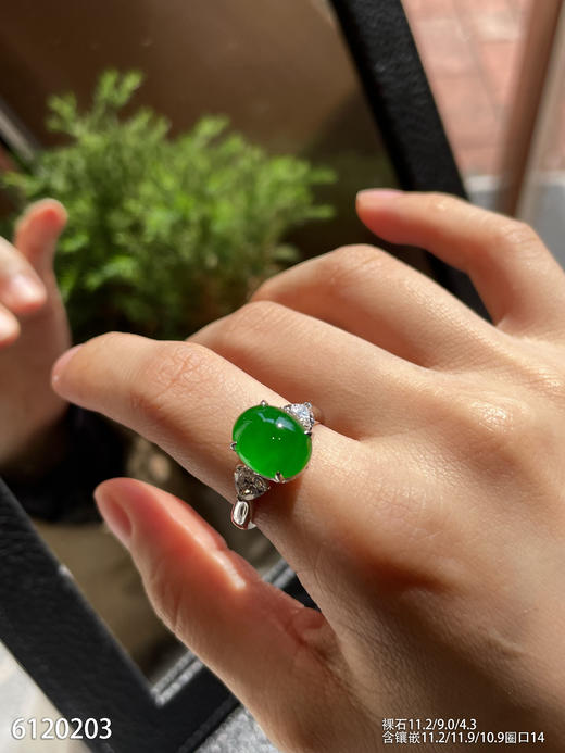 蛋面戒指【6120203】具体价格微信咨询 商品图5