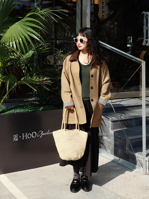 【会呼吸的T恤】预售7-10天 鹅蛋领天丝U领针织T 丝滑舒适~ 商品图2