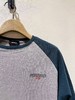女款logo拼色长袖T恤hu 商品缩略图2