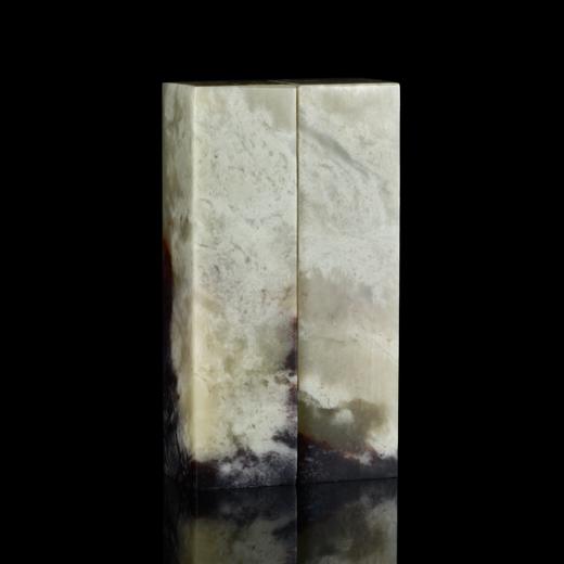 孤品17917伊犁石情侣对章结婚对章书画落款组合用章2.0*2.0*7.5cm 商品图1