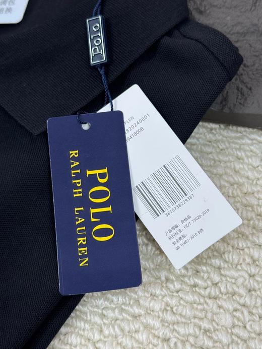 F031440纯棉网眼版型偏大万针刺绣小马标polo衫短袖上衣 商品图11