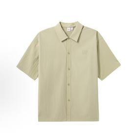 GAP 79.9元 短袖衬衫 (线上线下同时在售不保证有货,活动款不退不换介意勿拍)648041-GJ