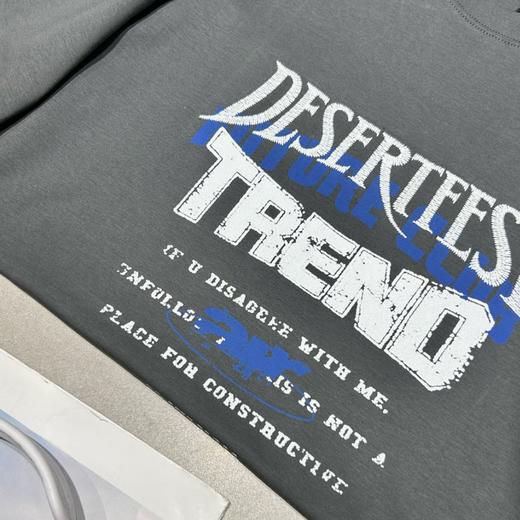 短袖上衣男款潮流字母印花短袖T恤宽松百搭帅气上衣   YLZ-G009 商品图1