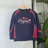 F031418春季新款复古校园风单品系列假两件长T拼色儿童卫衣 商品缩略图1