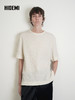 HIDEMI 肌理感百搭纯色短袖圆领T恤上衣 商品缩略图5