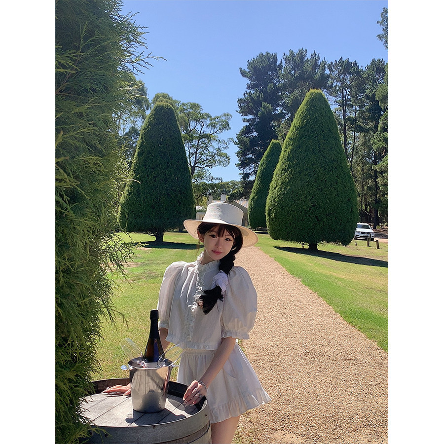 金蘑菇菇 Lost in 夏日/ 100棉衬衫套组 自然系少女