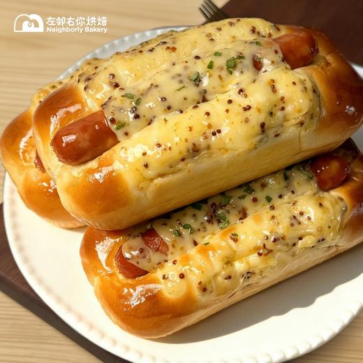 芥末籽爆汁肠仔包 商品图3