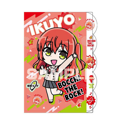 太阳星孤独摇滚！ 喜多郁代 模切文件夹5P  ＢＲ 商品图0