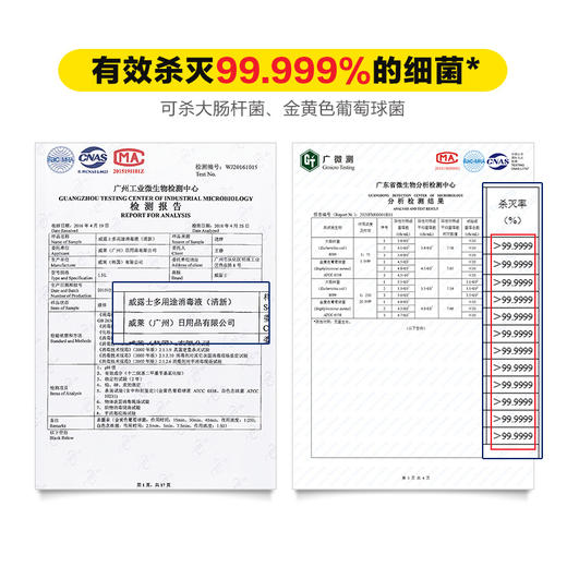 【69.9元1L*3+60ml*2】威露士多用途消毒液 家用杀菌除菌高浓度 商品图2