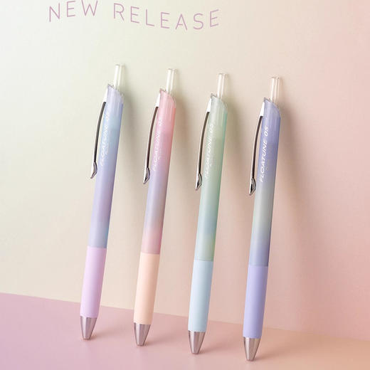 派通渐变色浮游笔0.4三支 商品图0