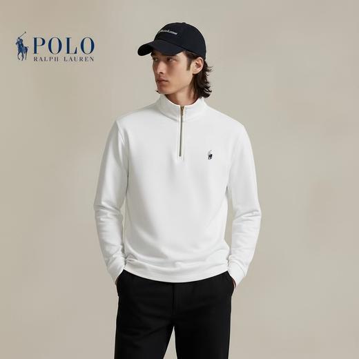 F031480新款锦氨高弹半拉链运动长袖薄款卫衣 商品图7