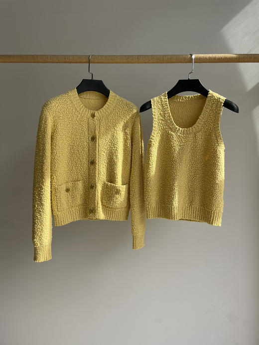 314-8 渠道圆正 雕 26ss进口纱香风两件套 商品图6