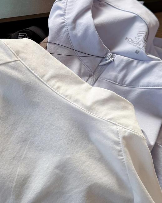 F031458四色女士同款半拉链短袖T恤上衣休闲运动款式半拉链短袖吸湿速干T恤 商品图14