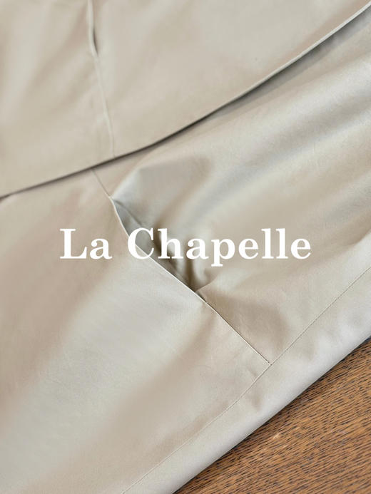 专柜实拍【松弛老钱风】拉夏贝尔/La Chapelle莱赛尔混纺肩部压褶设计口袋马甲V领坎肩无袖外套 商品图8