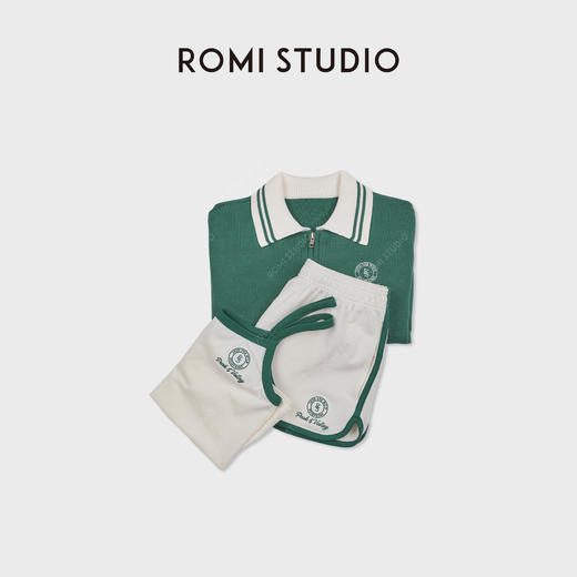 ROMI STUDIO“网球系列”高密度针织高弹软糯运动套 RWDSW61835 商品图1