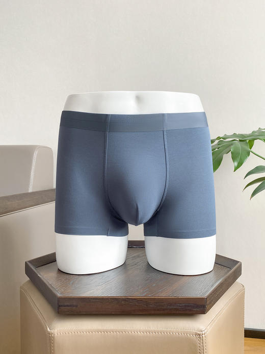 甄选80S兰精莫代尔蚕丝男士内裤 7A桑蚕丝y菌底裆 触感丝滑、软糯亲肤，自带微凉感 透气排汗，不闷不粘，夏天穿巨清爽 高弹不勒，久穿不变形、不松垮 商品图8