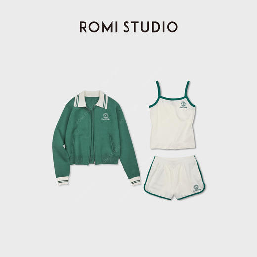 ROMI STUDIO“网球系列”高密度针织高弹软糯运动套 RWDSW61835 商品图2