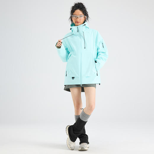 意大利Leaveland枫叶品牌 女短款26889/男女款26888冲锋外套 潮流版型 防水防风透气 商品图8