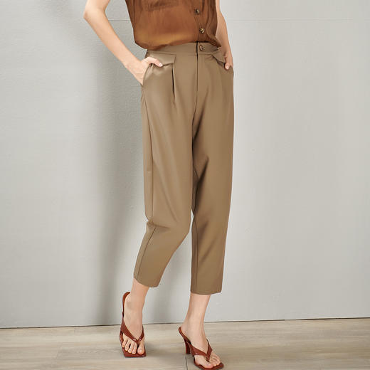 剩S 【九分收脚哈伦裤】新款秋季舒适百搭哈伦裤女式休闲裤 商品图3
