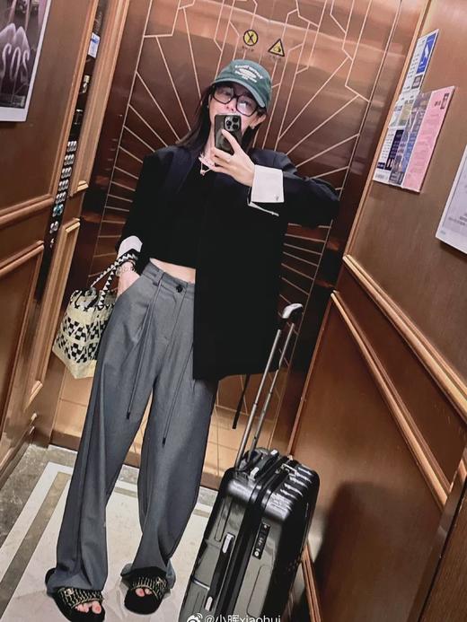 马*拉同款醋酸天丝西裤 商品图7