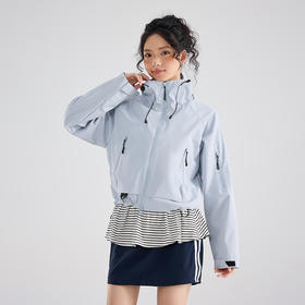 意大利Leaveland枫叶品牌 女短款26889/男女款26888冲锋外套 潮流版型 防水防风透气