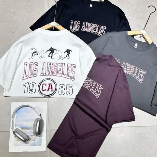 复古印花短袖T恤夏季新款青少年个性时尚半袖上衣   YLZ-G011 商品图0