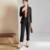 剩S/M 【通勤套装】秋季小西装外套直筒西装裤职业休闲套装女 商品缩略图2