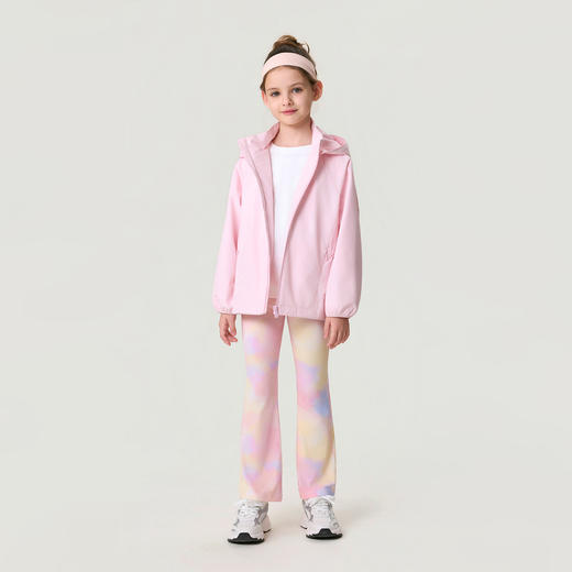 马克珍妮女童凉感透气微喇瑜伽裤2025年夏装新款550519/560252 商品图1