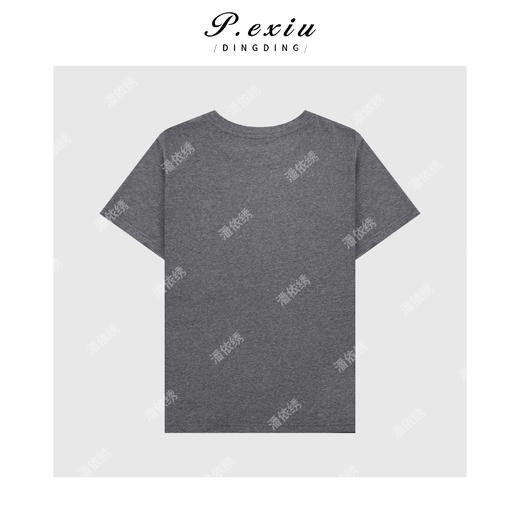 03-3潘依绣丁丁宠粉【圣诞T】磨绒韩系百搭圣诞氛围短袖T恤W-62687 商品图2