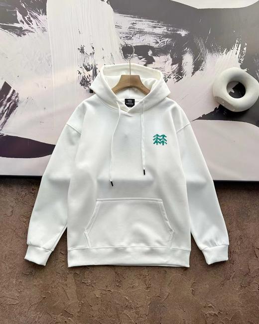 F031412新款防静电露营图案双层华棉连帽圆领男女同款卫衣 商品图5