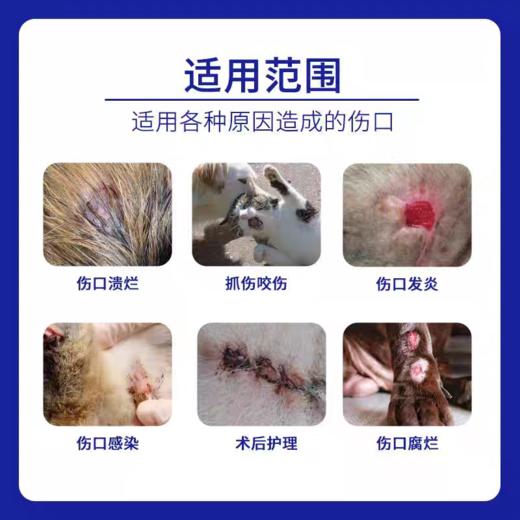 复新微控兽药字创愈加稀葡萄糖宠物创伤护理液抑菌消毒防感染喷剂 商品图1