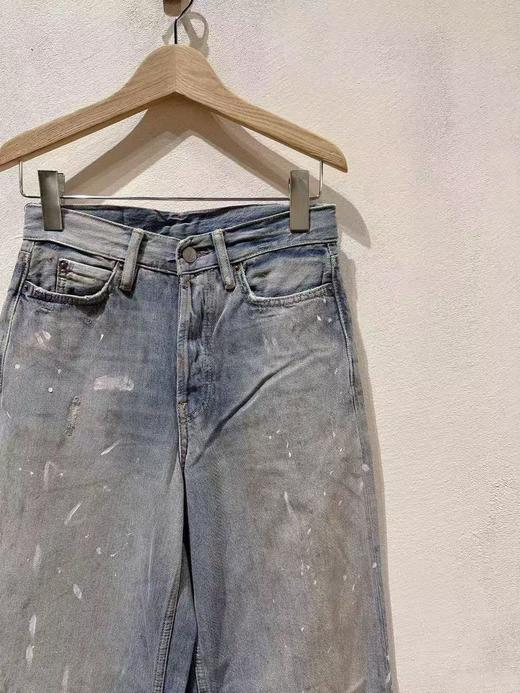 女款做旧牛仔裤长裤la001 商品图2