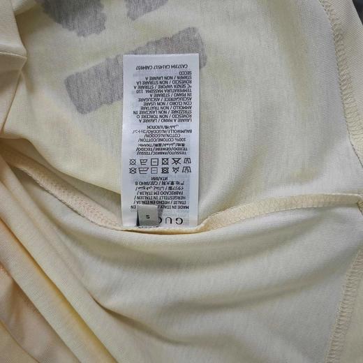 F031413雪纳瑞狗图案logo字母纯棉印花休闲情侣短袖T恤 商品图8