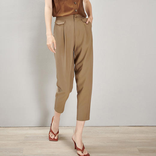 剩S 【九分收脚哈伦裤】新款秋季舒适百搭哈伦裤女式休闲裤 商品图0