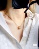F031423仙气十足长短可调弹簧镂空款灵动带钻项链 商品缩略图7