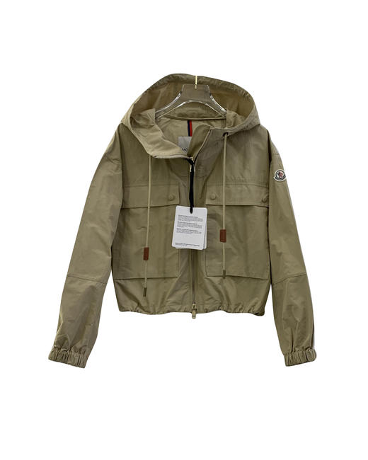 女款府绸短款连帽风衣外套zh018 商品图0