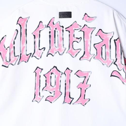 RY7016SDSA男装2026新款高贵轻奢简约重磅圆领短袖T恤后背印花字母百搭 商品图4