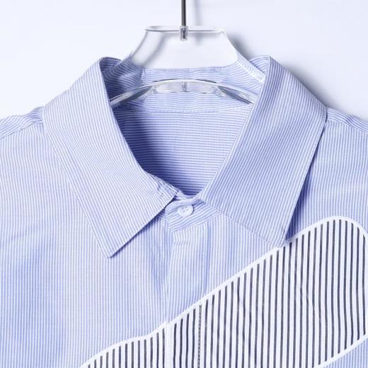 6211SDSA男装2026新款高贵轻奢时尚简约海螺图案短袖衬衫百搭时尚上衣 商品图2