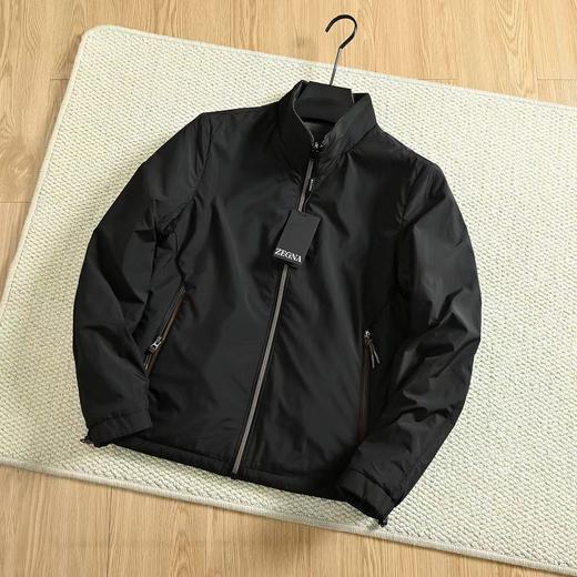 F031496春季男装高科技面料双面夹克立领拉链外套 商品图5