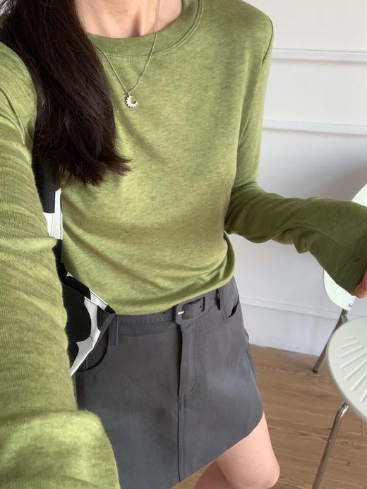 独家爱马仕面料！2026新款春秋丝滑软糯打底外穿长袖T恤！ 商品图4