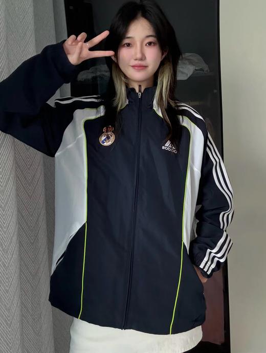 F031450联名款情侣复古轻便防风宽松版型立领夹克外套 商品图11