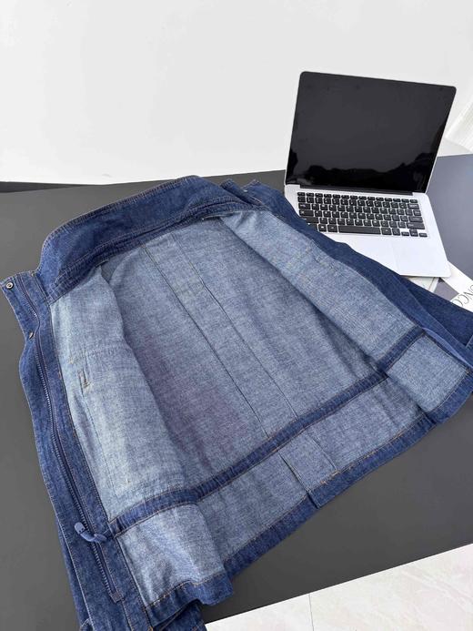 YAY* 雅*同款抽绳收腰工装风牛仔外套 商品图12