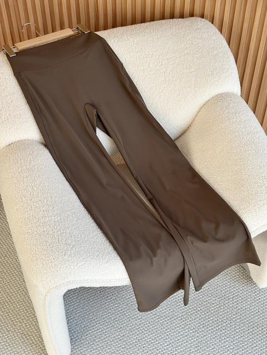 315-4 la大长腿瑜伽微喇叭裤 商品图12