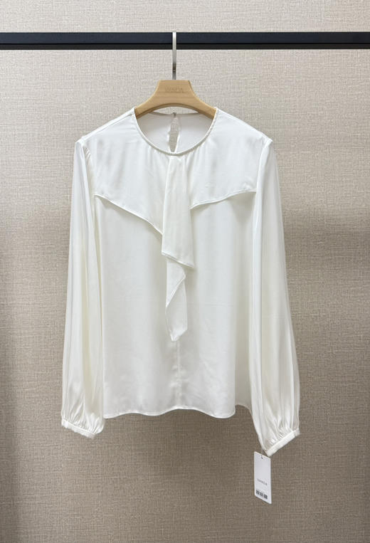 设计风重磅桑蚕丝衬衣 商品图2