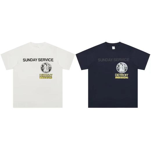 F031446专辑限定T恤高街休闲宽松男女纯棉潮牌短袖 商品图0