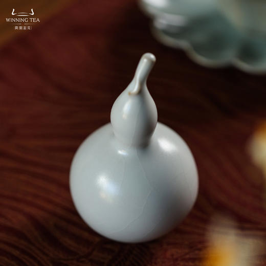 问鼎鼎峰系列月白老款葫芦茶宠（大） 商品图2