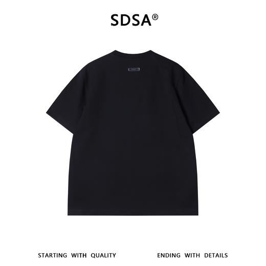 36228SDSA男装2026新款高贵轻奢美式撞色印花字母圆领短袖T恤百搭宽松 商品图5