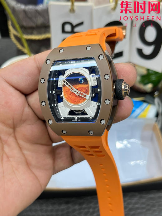 【贵重物品】YS菲董与理查德米勒RM52-05 真陀飞轮腕表 火星任务 男士机械腕表 商品图4